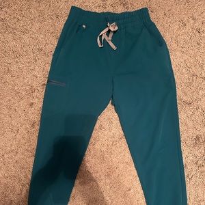 Figs Jogger Pants Size Medium Caribbean Blue